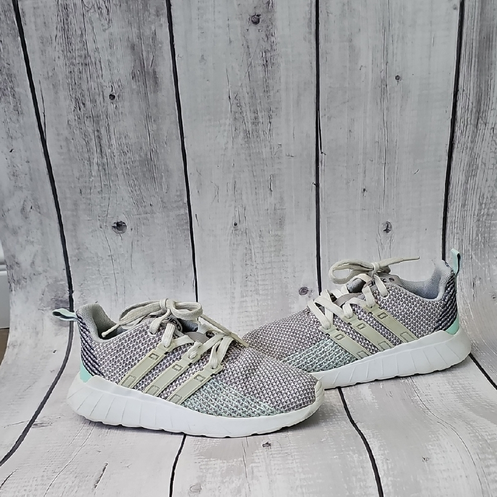 adidas Kids Shoes in Gray and White